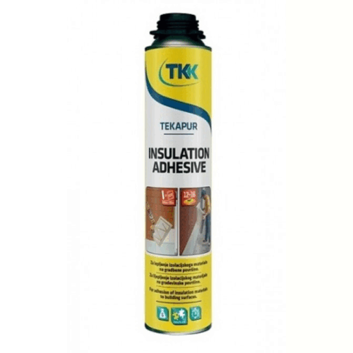 TEKAPUR INSULATION ADHESIVE - ΕΝΟΣ ΣΥΣΤΑΤΙΚΟΥ ΑΦΡΟΣ ΠΟΛΥΟΥΡΕΘΑΝΗΣ ΓΙΑ ΤΗΝ ΕΠΙΚΟΛΛΗΣΗ ΘΕΡΜΟΜΟΝΩΤΙΚΩΝ ΠΛΑΚΩΝ