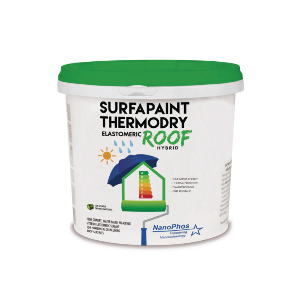 SurfaPaint™ ThermoDry Elastomeric Roof Hybrid Θερμοανακλαστικό