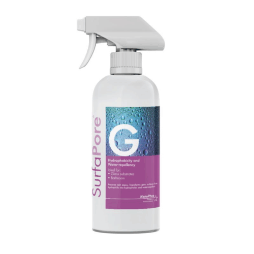 SurfaPore™ G  Υπερυδρόφιλο αδιαβροχοποιητικό διάλυμα για γυάλινες επιφάνειες