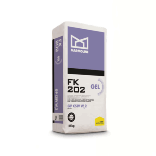 FK 202 - YΨΗΛΩΝ ΕΠΙΔΟΣΕΩΝ, ΙΝΟΠΛΙΣΜΕΝΗ, ΡΗΤΙΝΟΥΧΑ, ΤΣΙΜΕΝΤΟΕΙΔΗΣ ΚΟΛΛΑ & ΕΠΙΧΡΙΣΜΑ ΘΕΡΜΟΜΟΝΩΤΙΚΩΝ ΠΛΑΚΩΝ, ΜΕ ΙΔΙΟΤΗΤΕΣ GEL