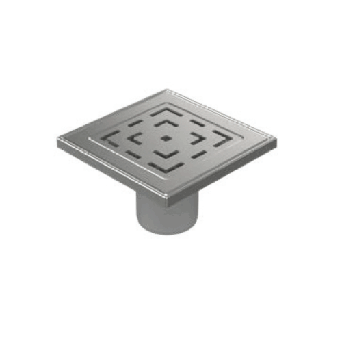 ΣΙΦΩΝΙ ΔΑΠΕΔΟΥ ΜΕ ΣΧΑΡΑ & ΠΛΑΙΣΙΟ STAINLESS STEEL (LABYRINTH GRID) - D50