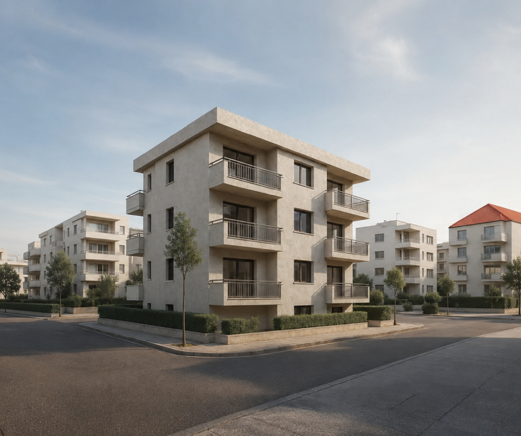 Θερμοπρόσοψη εξωτερική θερμομόνωση κατοικίας Κύπρος
