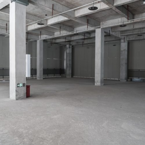 Empty buildings